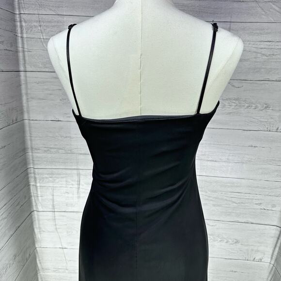 NWT VTG Jodie medium black sequin slip dress whimsygoth fairy prom y2k USA glam - Picture 5 of 13